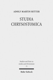 STUDIA CHRYSOSTOMICA - Cover