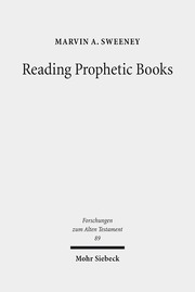 Reading Prophetic Books - Cover