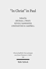 'In Christ' in Paul
