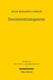 Investorentransparenz