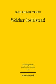 Welcher Sozialstaat? - Cover