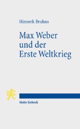 Max Weber und der Erste Weltkrieg - Cover