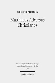 Mattheus Adversus Christianos