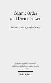 Cosmic Order and Divine Power - Cover