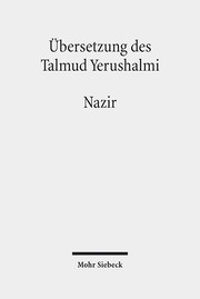 Übersetzung des Talmud Yerushalmi - Cover
