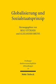 Globalisierung und Sozialstaatsprinzip - Cover
