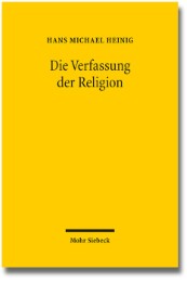 Die Verfassung der Religion - Cover