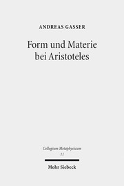 Form und Materie bei Aristoteles - Cover