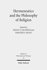 Hermeneutics and the Philosophy of Religion