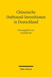 Chinesische Outbound-Investitionen in Deutschland - Cover