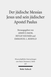 Der jüdische Messias Jesus und sein jüdischer Apostel Paulus - Cover