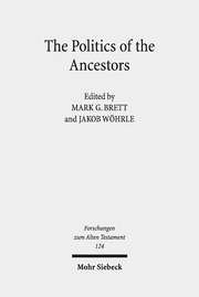 The Politics of the Ancestors - Cover