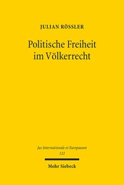 Politische Freiheit im Völkerrecht - Cover