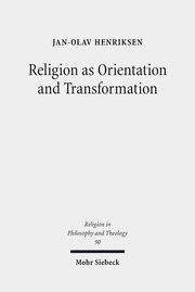 Religion as Orientation and Transformation - Cover