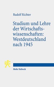 Studium und Lehre der Wirtschaftswissenschaften: Westdeutschland nach 1945 - Cover