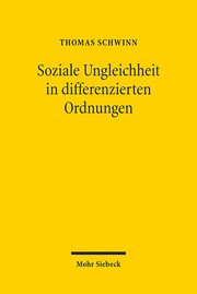 Soziale Ungleichheit in differenzierten Ordnungen - Cover