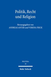 Politik, Recht und Religion - Cover