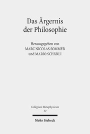 Das Ärgernis der Philosophie - Cover
