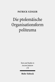 Die ptolemäische Organisationsform politeuma