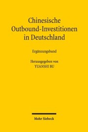 Chinesische Outbound-Investitionen in Deutschland - Cover