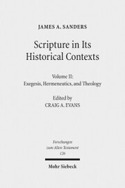 Scripture in Its Historical Contexts - Cover