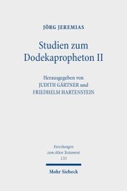 Studien zum Dodekapropheton II - Cover