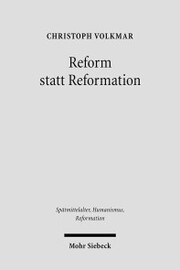 Reform statt Reformation
