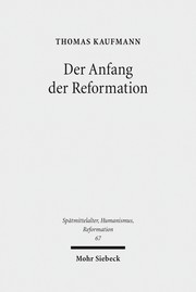 Der Anfang der Reformation - Cover