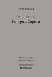 Fragmenta Liturgica Coptica - Cover