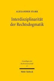Interdisziplinarität der Rechtsdogmatik - Cover