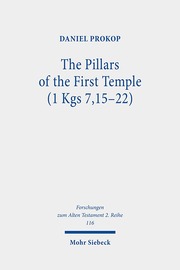 The Pillars of the First Temple (1 Kgs 7,15-22)