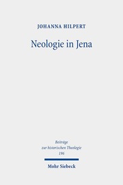 Neologie in Jena - Cover