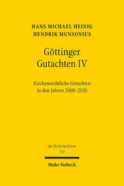 Göttinger Gutachten IV - Cover