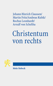 Christentum von rechts - Cover
