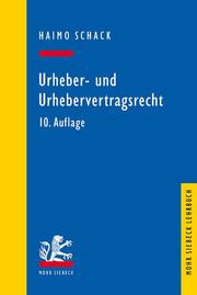 Urheber- und Urhebervertragsrecht - Cover