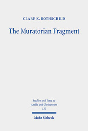 The Muratorian Fragment - Cover