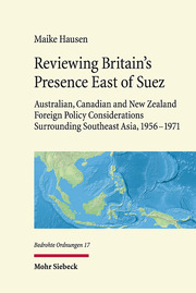 Reviewing Britain's Presence East of Suez - Cover