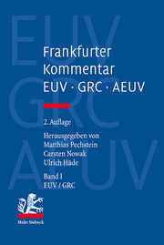 Frankfurter Kommentar zu EUV, GRC und AEUV (2. Auflage) - Cover
