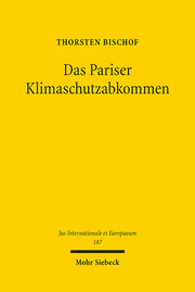 Das Pariser Klimaschutzabkommen - Cover