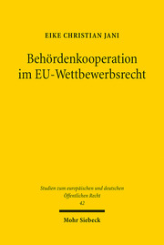Behördenkooperation im EU-Wettbewerbsrecht - Cover