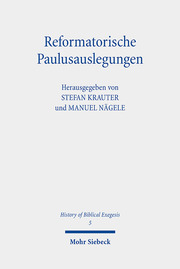 Reformatorische Paulusauslegungen - Cover