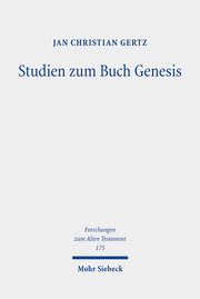 Studien zum Buch Genesis - Cover