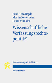 Wissenschaftliche Verfassungsrechtspolitik? - Cover
