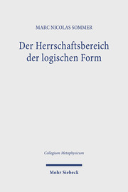 Der Herrschaftsbereich der logischen Form - Cover