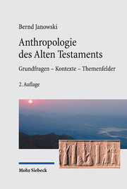 Anthropologie des Alten Testament - Cover