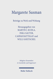Margarete Susman - Cover