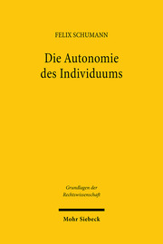 Die Autonomie des Individuums - Cover