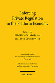 Enforcing Private Regulation in the Platform Economy - Cover