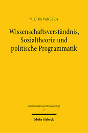 Wissenschaftsverständnis, Sozialtheorie und politische Programmatik - Cover