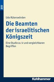 Die Beamten der israelitischen Königszeit. BonD - Cover